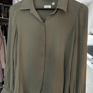 Wilfred Sage Green Button-Down Shirt